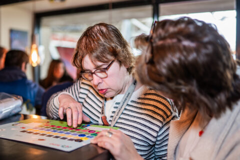 begeleiden van werknemer in de sociale werkgelegenheid bij het uitvoeren van een ontwikkelspel