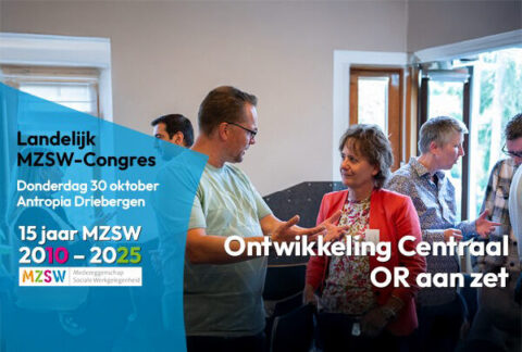 visual van het MZSW congres op 30 oktober met het thema Ontwikkeling