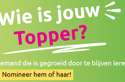 Nomineer Toppers voor de Toppercampagne van 2026